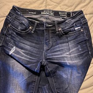 Buckle Black Fit No.53 Straight leg